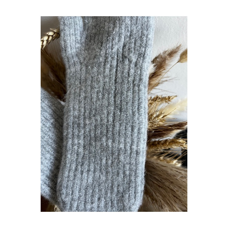 Mitaines Gris perle