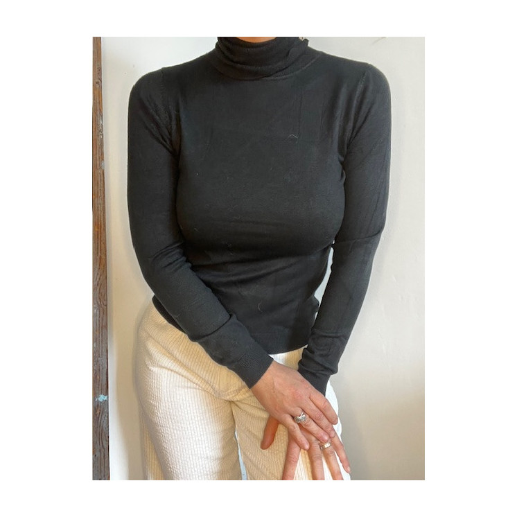 Pull à col roulé fin - Mode femme élégante