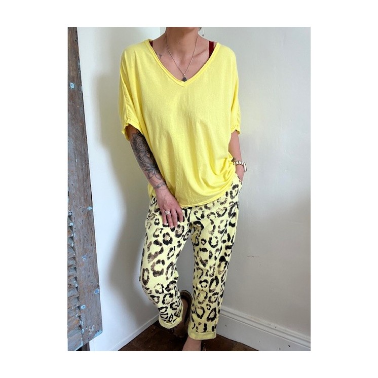 Pantajog jaune et noir