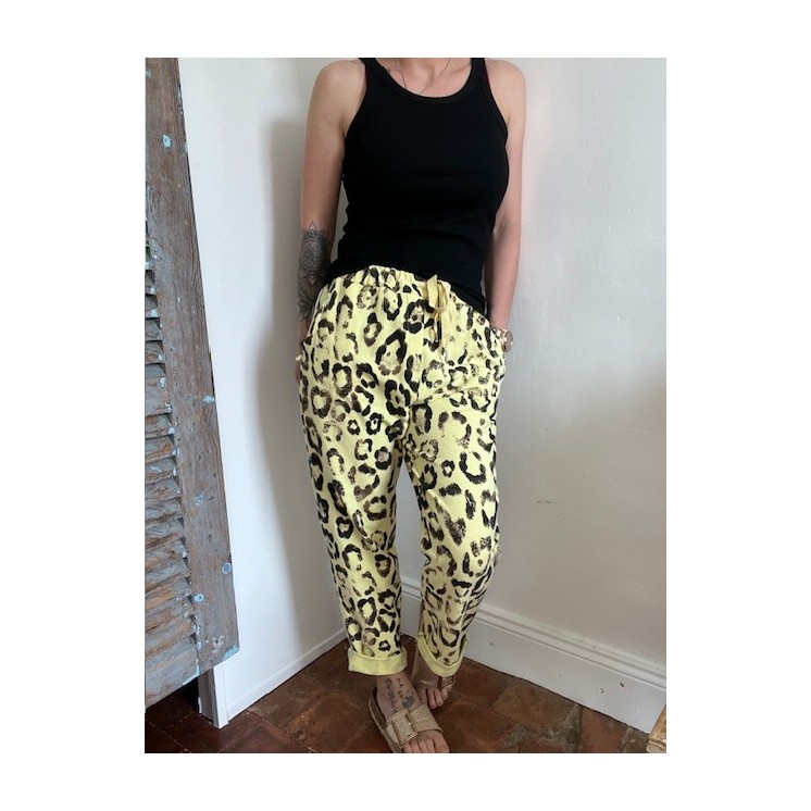 Pantajog jaune et noir