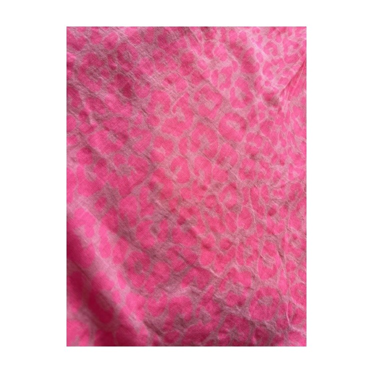 Blouse Léopard Rose fluo femme -légère& tendance été 2025