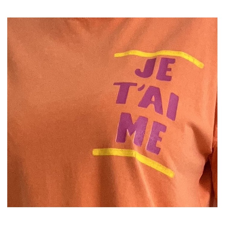 T-shirt orange femme -esprit urbain & tendance