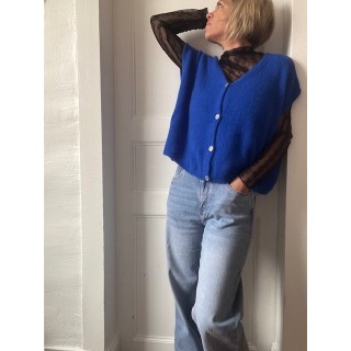 Jean denim Karlos coupe wide leg
