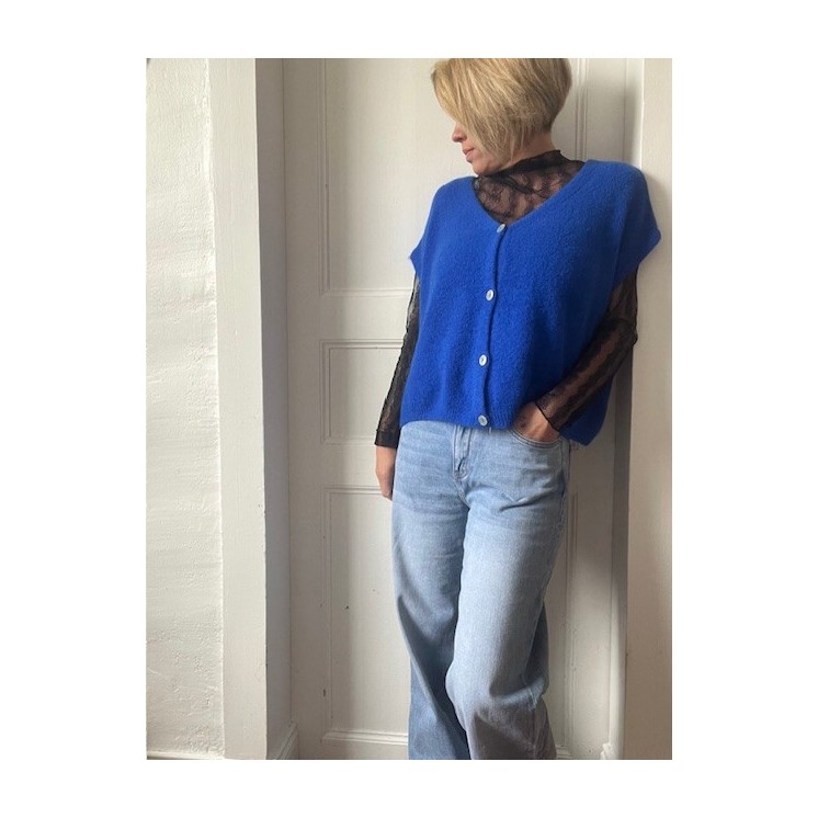 Jean denim Karlos coupe wide leg