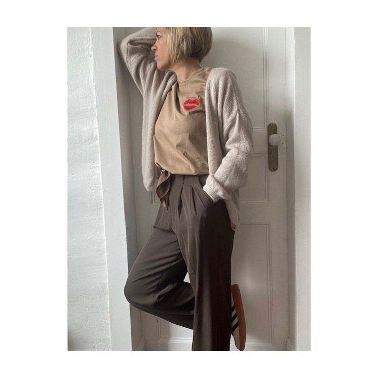 TEE-SHIRT LILIA (CAMEL)