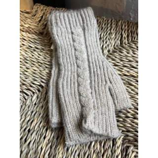 Mitaines chaudes femme , taupe parfait pour cette saison