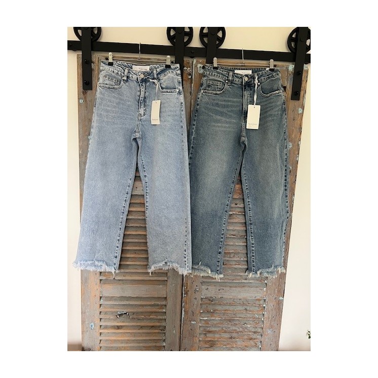 Jean Barrel coupe ballon -essentiel et tendance