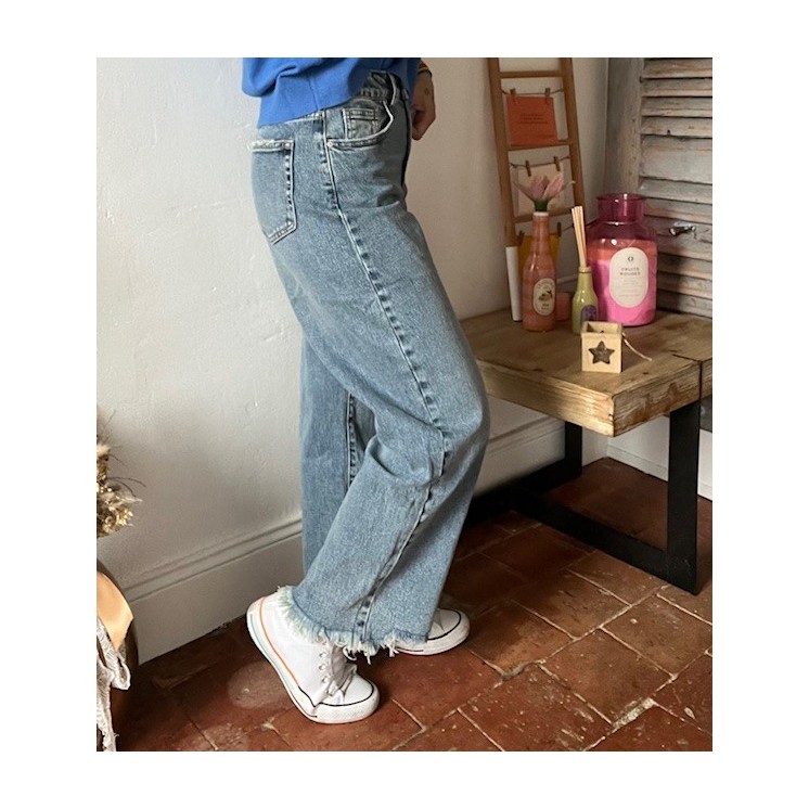 Jean Barrel coupe ballon -essentiel et tendance