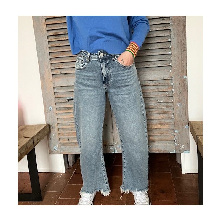 Jean Barrel coupe ballon -essentiel et tendance