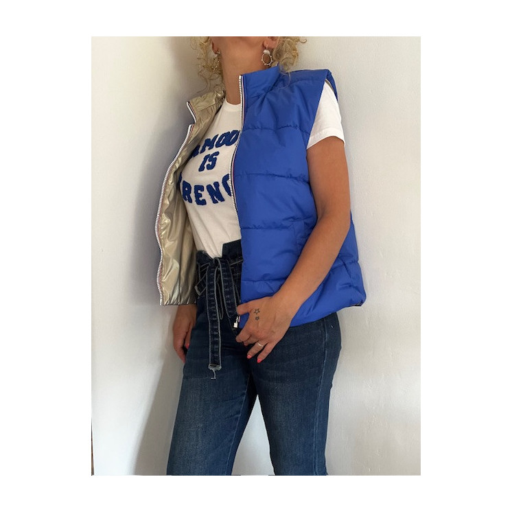 DOUDOUNE REVERSIBLE INAYA (BLEU)