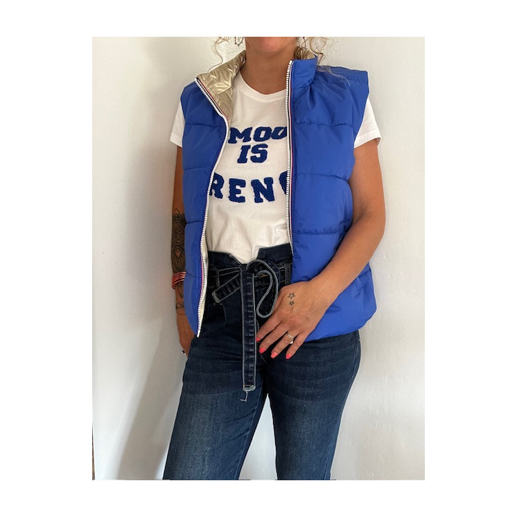 DOUDOUNE REVERSIBLE INAYA (BLEU)
