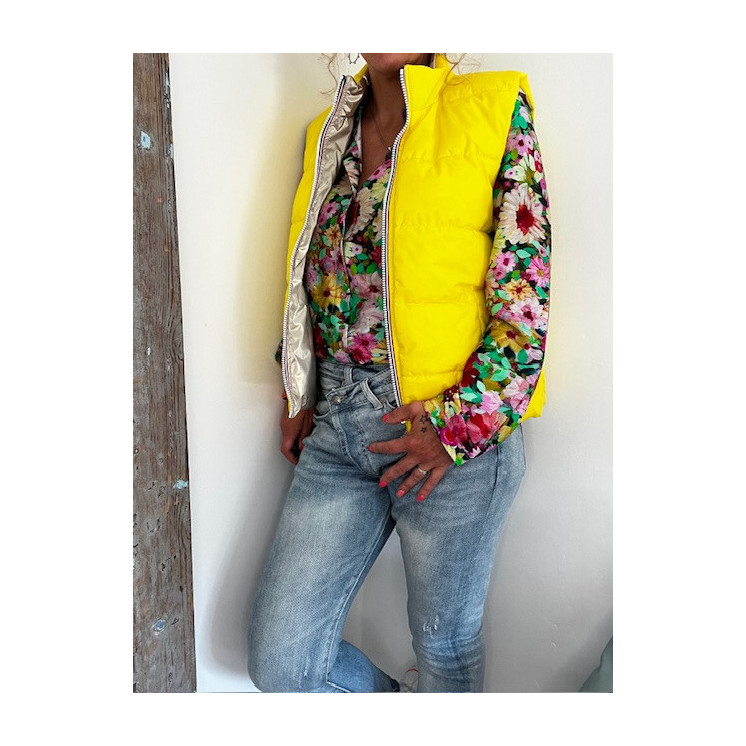 DOUDOUNE REVERSIBLE INAYA (JAUNE)