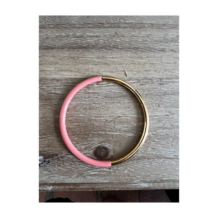 BRACELET JONC ( SAUMON )