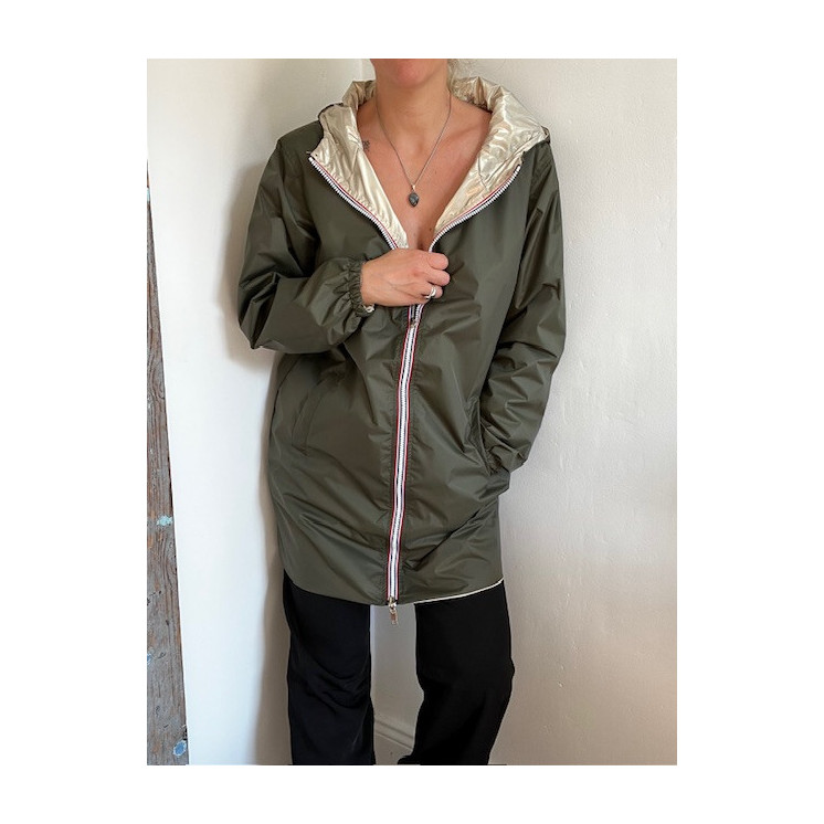 BLOUSON RÉVERSIBLE JOY (KAKI)