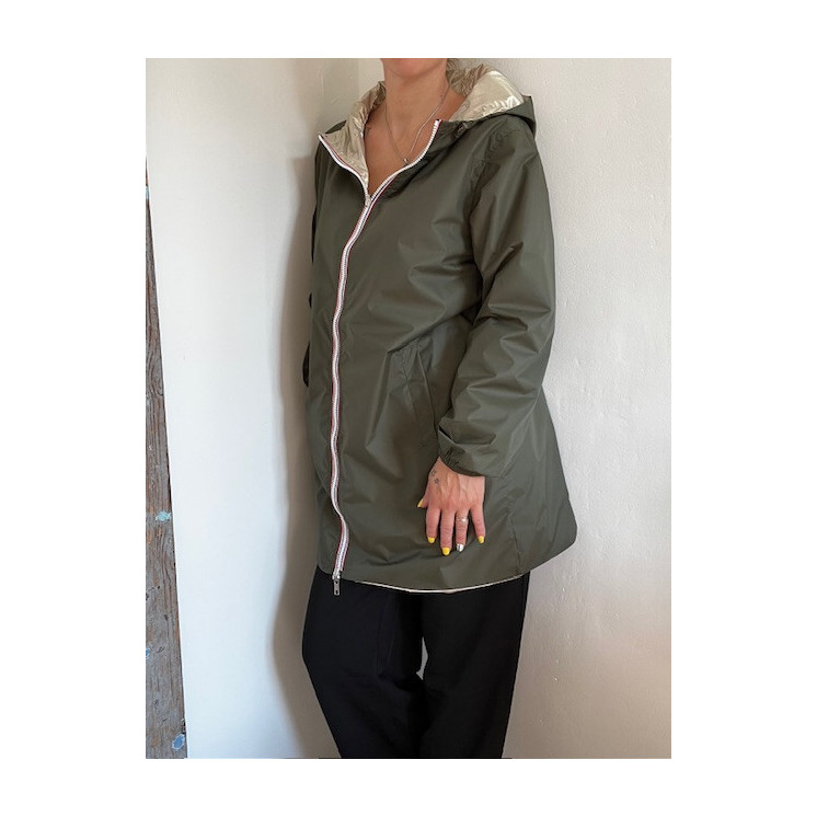 BLOUSON RÉVERSIBLE JOY (KAKI)